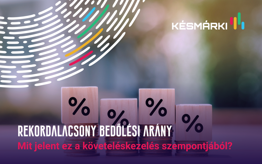 Rekordalacsony bedőlési arány – mit jelent ez a követeléskezelés szempontjából?